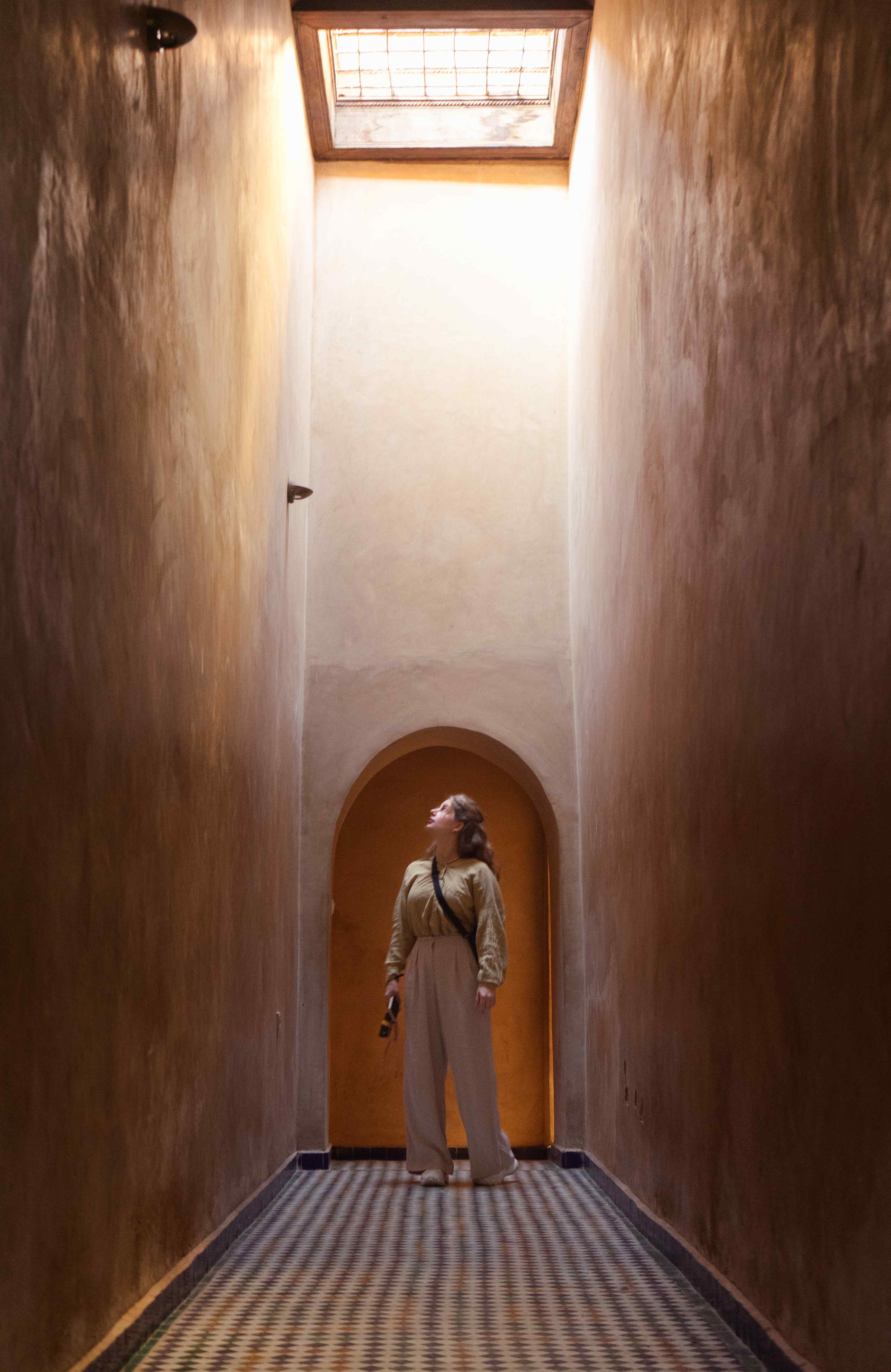 Architectural portrait in Marrakesh