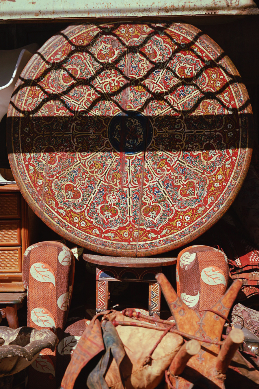Ornate decorative circular pattern